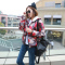 上下架计划:2014冬新款加厚棉衣女装外套羽绒棉服短款修身迷彩棉衣休闲棉衣女