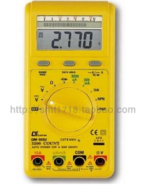 Taiwan LUTRON Lutron DM-9092 automatic Shift Digital Multimeter Made in Taiwan accurate durablein the Hardware/Tool , Instrumentation , Multimeter category - from Buy2taobao.com to provide professional Taobao agent buy service