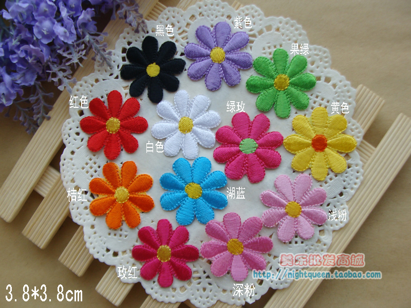 Flower Hot paste Make clothes fit Sun cloth sticker Tablecloth patch Hotel flowerin the Home Fabric , Sew DIY Material,Tools and finished products , Sew DIY Fitting/Accessories/Accessories , Fabric sticker category - from Buy2taobao.com to provide professional Taobao agent buy service
