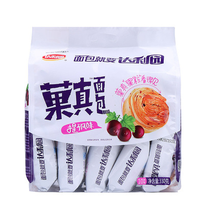 【天猫超市】达利园菓真面包提子风味330g 休闲食品零食糕点
