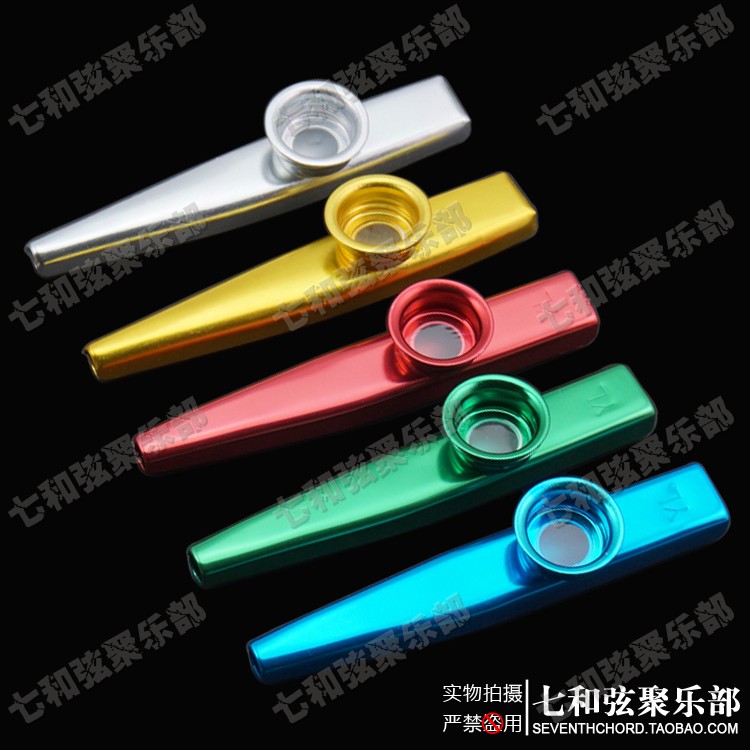 铝皮金属 kazoo 卡祖笛 不要学就会的乐器 吉他 ukulele伴侣 5色在类目 乐器/吉他/钢琴/配件, 西洋乐器, 其他西洋乐器, 其它西洋乐器中 - 来自Buy2taobao.com提供专业的淘宝代购服务