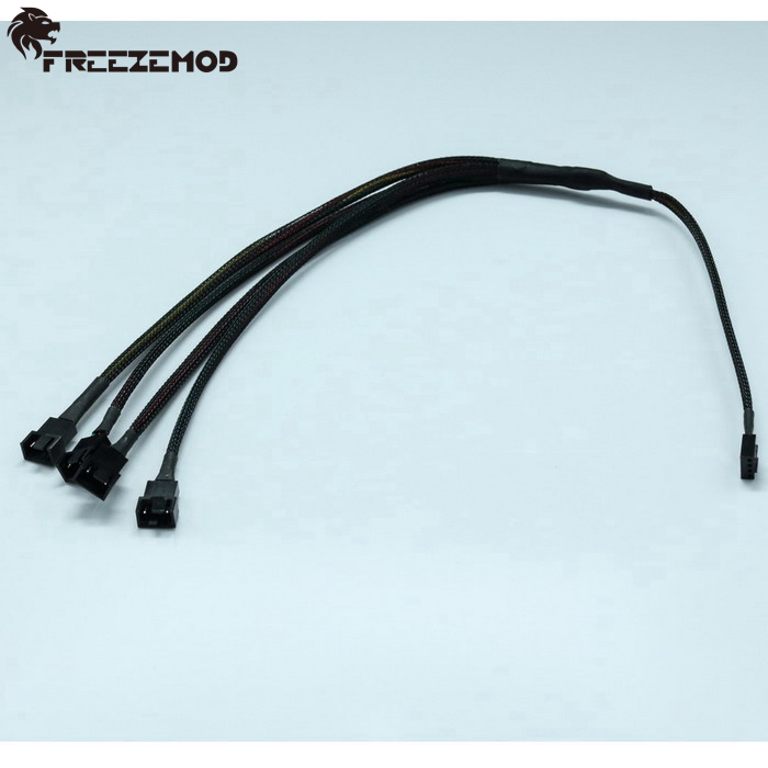 FREEZE ZJX-P4 风扇 4线 支持PWM 一分四线 50CM 蛇皮网在类目 电脑硬件/显示器/电脑周边, 散热器/风扇中 - 来自Buy2taobao.com提供专业的淘宝代购服务