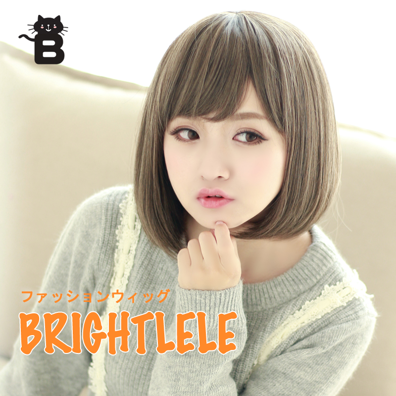 Wig short hair bobo Bobo Japanese wig Shopkeeper Real shot handsome Wig Short hairpinin the Hair Care/Wig , Wig , Whole wig category - from Buy2taobao.com to provide professional Taobao agent buy service