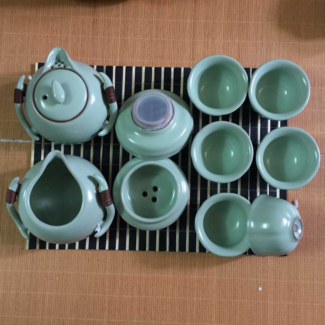 特 價汝窯套裝 功夫茶具 熱賣 開片汝窯陶瓷 整套功夫茶道 七夕在類目 餐飲具, 茶具, 整套茶具中 - 來自Buy2taobao.com提供專業的淘寶代購服務