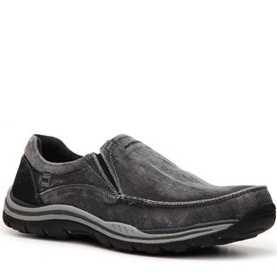 Skechers/斯凯奇男鞋运动鞋水洗帆布鞋套脚舒适美国直邮31705
