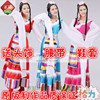 女装民族服装秧歌服舞台装演出服装，藏族舞蹈服饰，藏族水袖舞蹈d-72