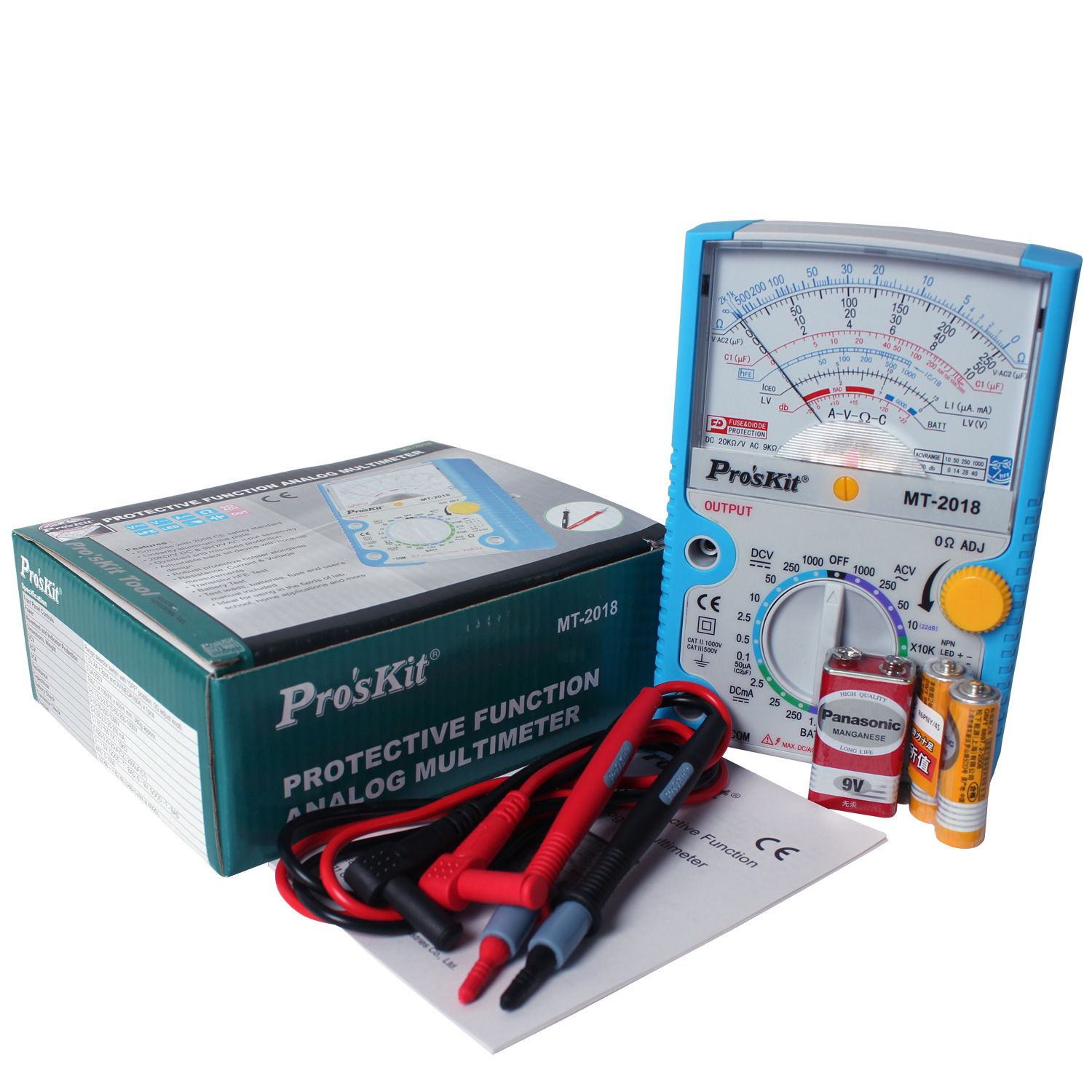 quality goods Taiwan Po MT-2018 Anti-burn Analog Multimeter Pointer Universal Table Mechanical Universal Tablein the Hardware/Tool , Instrumentation , Multimeter category - from Buy2taobao.com to provide professional Taobao agent buy service