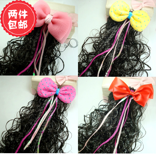 whole country 61 new pattern princess girl Children's hair accessories Head ornament Pigtail Scroll wigin the Children/Baby/Family fitted , Children's Accessories , Wig category - from Buy2taobao.com to provide professional Taobao agent buy service