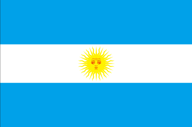 4#四号96*144cm 阿根廷国旗 impa 371201 argentina flag