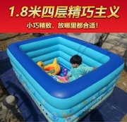 婴儿游泳池充气加厚儿童家用室内可折叠家庭宝宝游泳桶。男孩摆摊