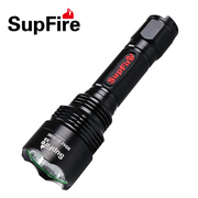 SupFire X8 T6 强光手电筒骑行装备照明家用充电夜骑远射CREE LED