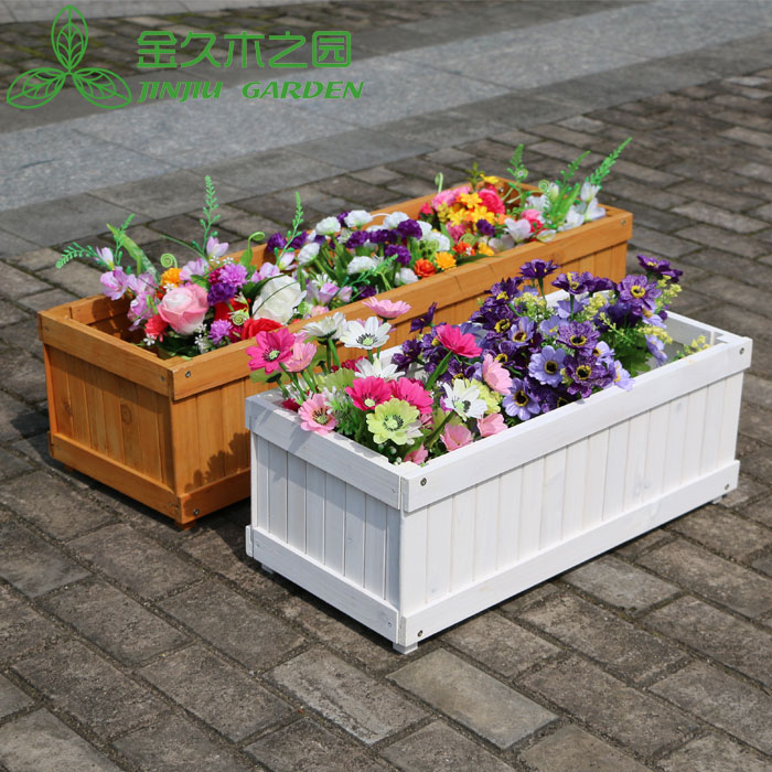 solid wood Simple European outdoors courtyard balcony to ground Flower pot IKEA Garden Scindapsus plant rectangle Flower Boxin the Flower delivery/Flowers simulation/Plants gardening , Vase/Flower/Flowerpot/Flower (New) , Flower category - from Buy2taobao.com to provide professional Taobao agent buy service