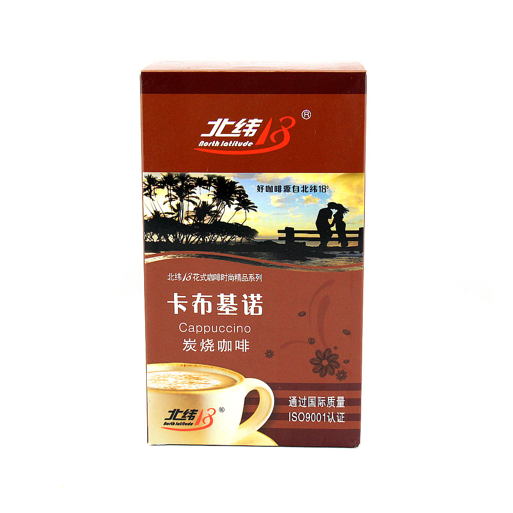 2盒包邮 北纬18花式咖啡 三合一速溶咖啡 卡布基诺咖啡18g*10包在类目 咖啡/麦片/冲饮, 速溶咖啡/咖啡豆/粉, 速溶咖啡中 - 来自Buy2taobao.com提供专业的淘宝代购服务
