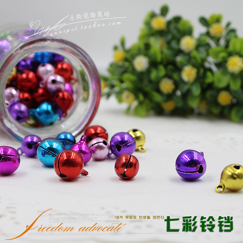 宠物用品 狗狗铃铛 圆球形彩色清脆悦耳小铃铛狗挂饰 猫咪小挂件|ruв категории животное/Животное питание и принадлежностей, одежды и аксессуаров для домашних животных, украшения/перечень - от Buy2taobao.com для оказания профессиональной услуги покупки агента Taobao