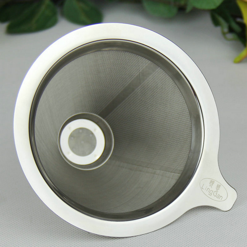 cone Stainless steel Coffee pot filter screen American style Hourglass Coffee filter paper Filter Share Cupin the Tableware , Coffee , Coffee pot category - from Buy2taobao.com to provide professional Taobao agent buy service