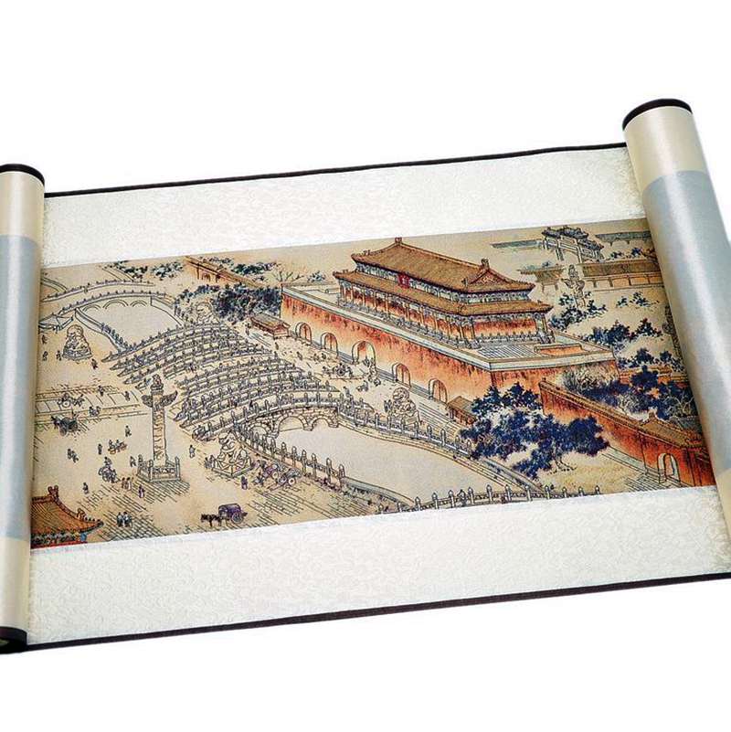 中国风北京特色文化纪念品故宫出国外事礼品送外国人老外的小礼物在类目 特色手工艺, 地区民间特色手工艺, 刺绣中 - 来自Buy2taobao.com提供专业的淘宝代购服务