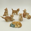 仿真小猫家居装饰品摆件创意礼物可爱树脂动物猫咪工艺品摆设