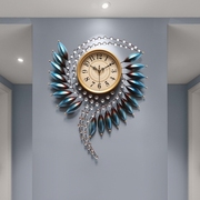 欧式挂钟客厅家用钟表现代创意时钟，时尚潮流简约大气艺术挂表大g