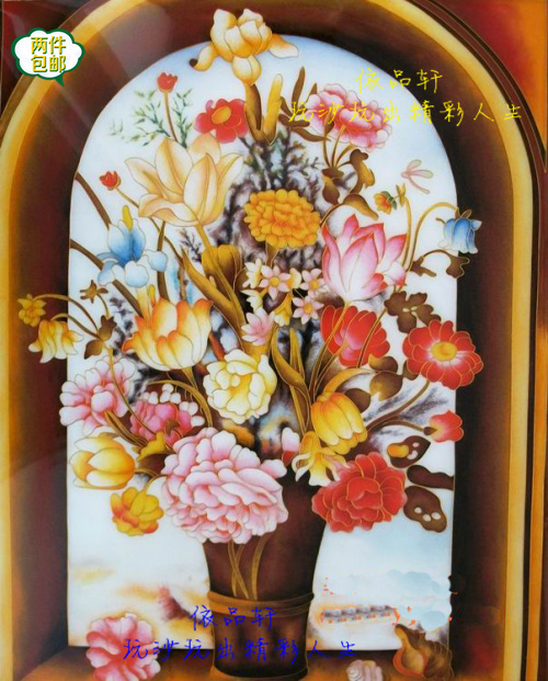 现代装饰画手工画景泰蓝工艺沙画原材料金丝彩砂画diy竹子瓶子在类目 家居饰品, 装饰画, 现代装饰画中 - 来自Buy2taobao.com提供专业的淘宝代购服务