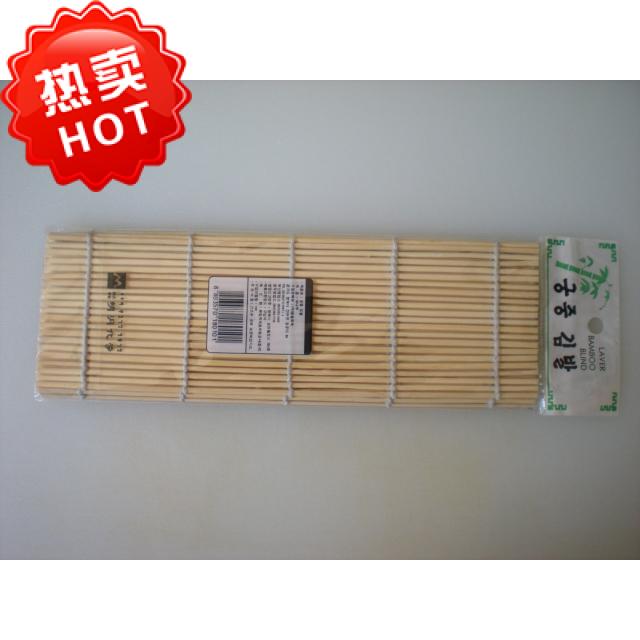 寿司席卷帘竹帘竹排制作紫菜包饭专用工具韩餐工器具10个包邮在类目 厨房/烹饪用具, 厨用小工具/厨房储物, 寿司DIY用具, 寿司帘中 - 来自Buy2taobao.com提供专业的淘宝代购服务