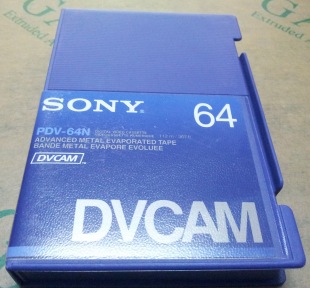 SONY DVCAM PDV-64N DVCAM 64  金属磁带 录像带 编辑 摄像 大DV