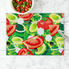 水果西瓜草莓柠檬猕猴桃图案钢化玻璃砧板辅食菜板切水果板案板