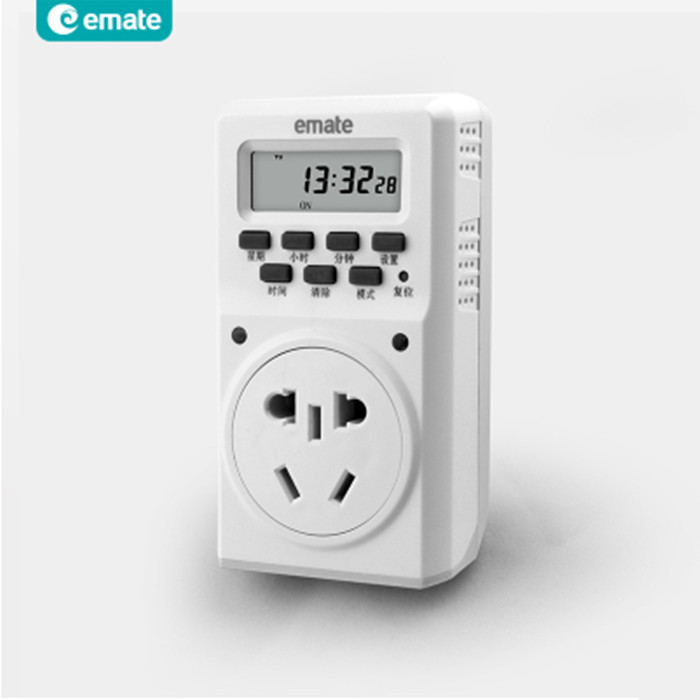 易美特 家用定時器插座 可預約電子排插智能安全精准控制開關電源在類目 電子/電工, 智能家居系統, 智能插座中 - 來自Buy2taobao.com提供專業的淘寶代購服務