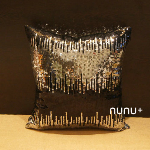 包邮黑白条亮片 时尚感奢华 样板间简约抱枕套腰枕靠枕推荐bling|ruв категории домашний ткань, подушка/подушка - от Buy2taobao.com для оказания профессиональной услуги покупки агента Taobao
