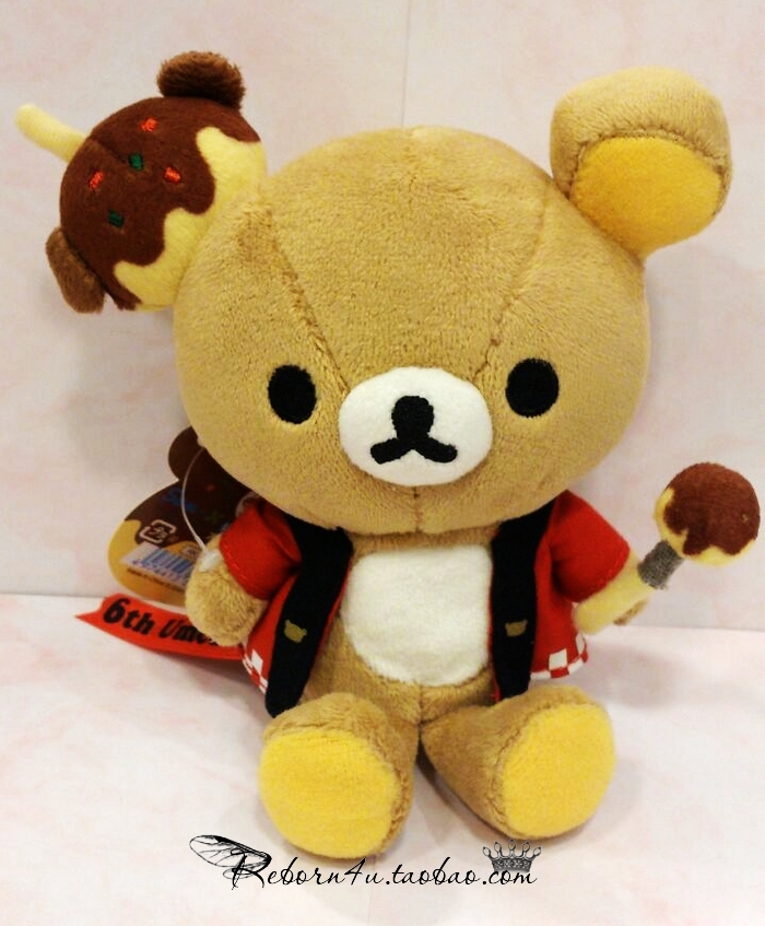 香港官方正品 轻松熊/Rilakkuma 大阪六周年 纪念版公仔在类目 玩具/童车/益智/积木/模型, 毛绒布艺类玩具中 - 来自Buy2taobao.com提供专业的淘宝代购服务