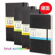 意大利moleskine经典黑色，硬面硬封面笔记本，记事本子文具