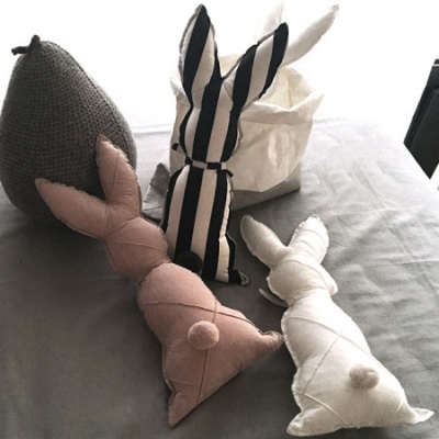 韓國進口正品 超可愛長耳朵兔子玩偶靠墊/兒童動物玩偶 靠枕在類目 居家布藝, 靠墊/抱枕中 - 來自Buy2taobao.com提供專業的淘寶代購服務