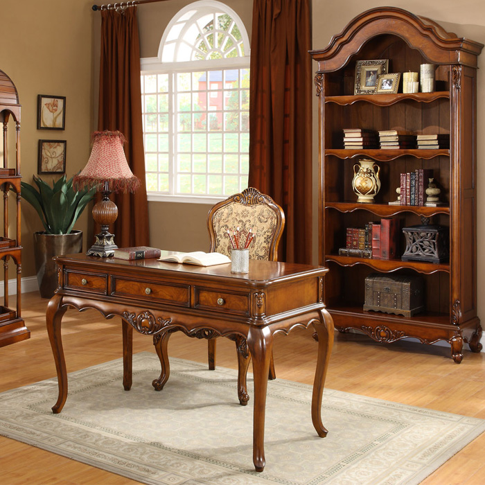 Купить Стол Письменный стол из цельного дерева американский европейский ...