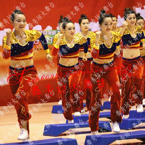 2016 New Year\Selling\adult\a juvenile\Mass Aerobics\sports\Cheerleading\Game service 01241in the Sports/Yoga/Fitness/Fans supplies , Dance/Aerobics/Gymnastics , Aerobics , Aerobics suit category - from Buy2taobao.com to provide professional Taobao agent buy service