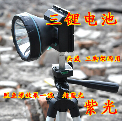 易郎明紫光照鱼漂灯充电夜钓鱼头灯9000毫安三锂电超蓝光渔具支架在类目 户外/登山/野营/旅行用品, 户外照明, 头灯中 - 来自Buy2taobao.com提供专业的淘宝代购服务