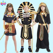 六一节儿童服埃及国王套装舞会表演出服饰男女童埃及法老衣服