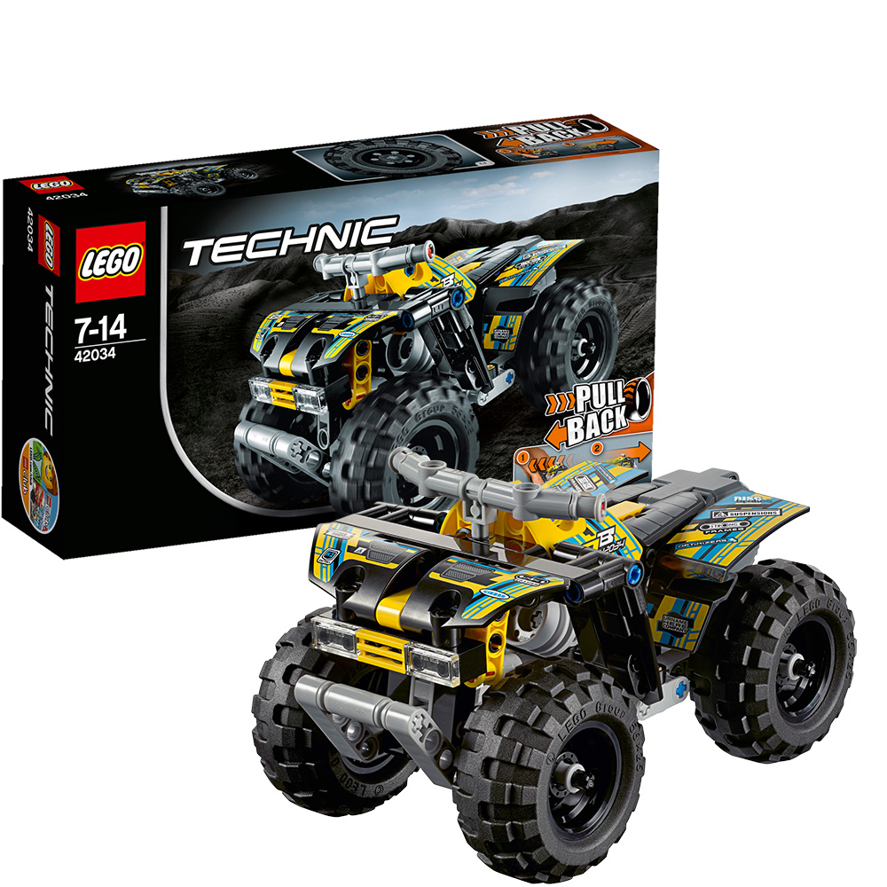 乐高机械组42034四轮越野摩托车LEGO TECHNIC 玩具积木拼搭