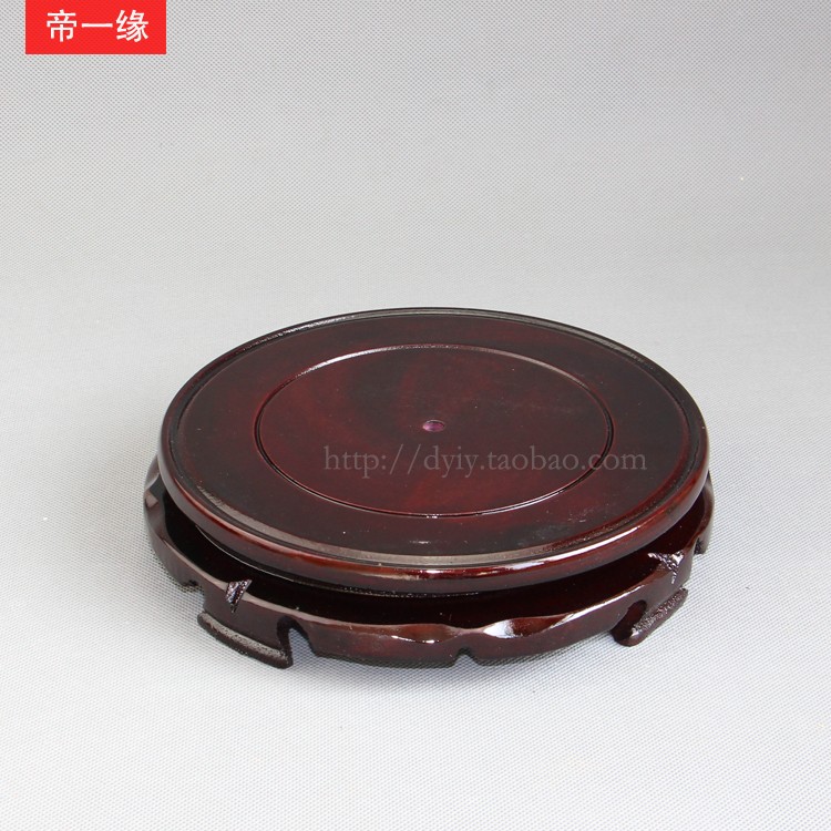 Circular base vase fish tank rotate base SHORTS Arts and Crafts Wooden pallet Saucers care Multi specificationin the Home accessories , Carving , Woodcarving category - from Buy2taobao.com to provide professional Taobao agent buy service