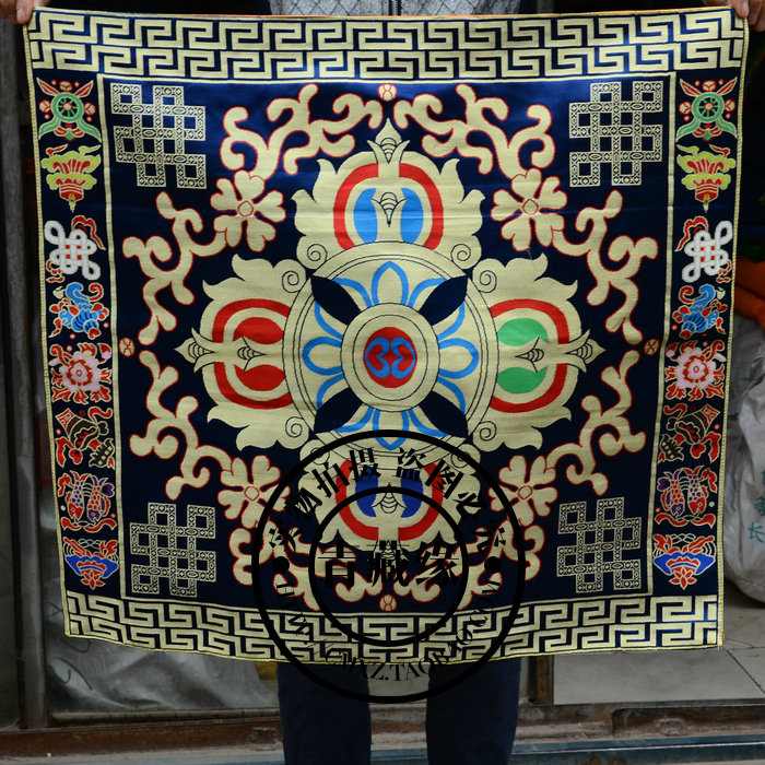 Tibetan Buddhism Tantra Supplies Upscale French tablecloths Peter Jackson's King Kong cross tablecloth blue 70 × 70cm )in the Arts and crafts , Religious Crafts , Buddhist arts and crafts category - from Buy2taobao.com to provide professional Taobao agent buy service