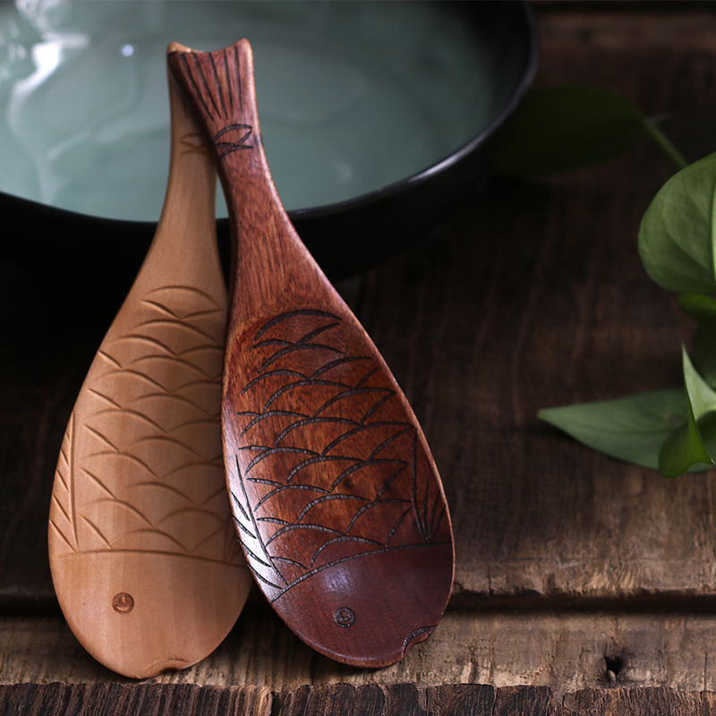 woodiness Spoon rice ladle Japan wooden wood Spoon Fish take cooked rice out of a cooker into a bowl Rice shovel originality ladlein the Kitchen/Cooking utensils , Cooking utensils , Cooking spoon shovel , Spoon category - from Buy2taobao.com to provide professional Taobao agent buy service