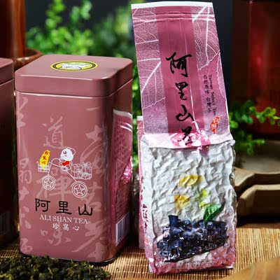标题优化:特级礼盒装150g 高档台湾阿里山茶叶 有机清香型 高山乌龙茶叶