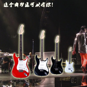 黄家驹款SP电吉它乐器初学吉他摇滚电吉他黑色/红色/白色吉他