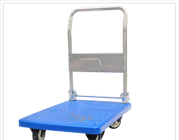 super Mute fold Flat car Silent Barrows tool Transport vehicle Checked car 150-500KGin the Business/Office Furniture , Supermarket Furniture , Flat trolley/Tool Cart category - from Buy2taobao.com to provide professional Taobao agent buy service
