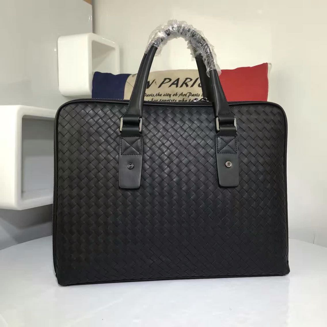 Bertrand new pattern Men's bag genuine leather wax Fetal leather manual weave Briefcase The single shoulder bag Messenger Handbagin the Leather/Lady bags/Men's bag, Men's bags category - from Buy2taobao.com to provide professional Taobao agent buy service