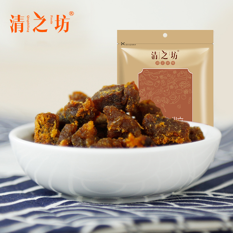 【清之坊-醬烤牛肉粒128g】 零食小吃 xo醬烤牛肉粒 牛肉幹在類目 零食/堅果/特產, 牛肉乾/豬肉脯/滷味零食, 牛肉類中 - 來自Buy2taobao.com提供專業的淘寶代購服務