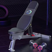 索捷健身椅哑铃凳家用多功能，仰卧起坐板腹肌，板商用健身房器材飞鸟