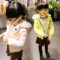 上下架计划:MJ女童棉服2014新款潮冬季女童棉衣外套韩版纯色夹棉外套儿童棉服