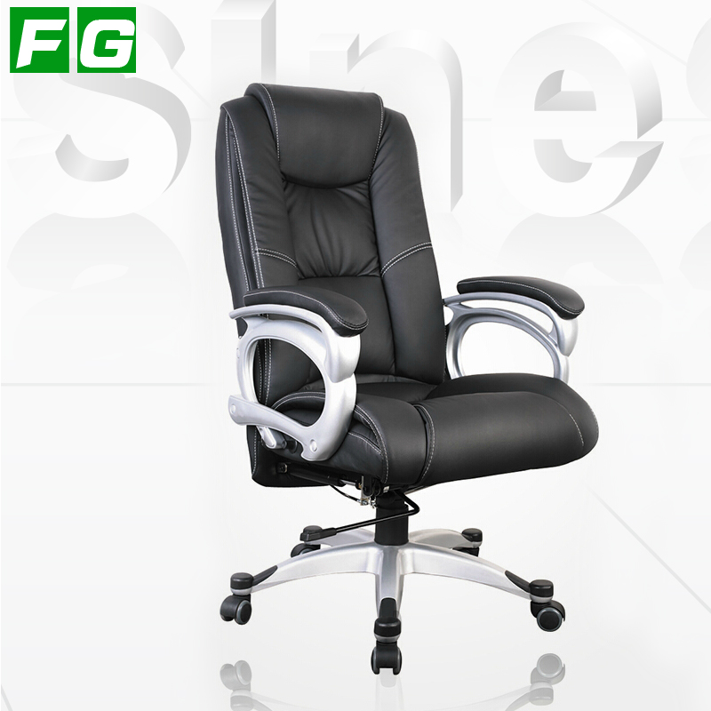 FG家具电脑椅家用人体工学办公椅座椅转椅真皮椅子时尚老板椅