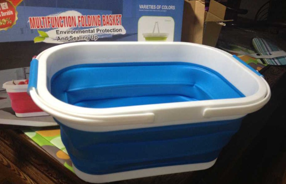 Foldable Vegetables Basket Fruit Basket High elastic silica gel Folding basket Portable shopping basket Picnic basketin the Storage consolidation , Home Storage appliances , Storage Basket , Other Storage Basket category - from Buy2taobao.com to provide professional Taobao agent buy service