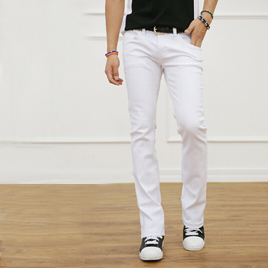 Korea purchasing 17753 new pattern man white Korean Edition Low-waisted Self cultivation Bell-bottoms Young men Casual pantsin the Men's clothing, Casual pants category - from Buy2taobao.com to provide professional Taobao agent buy service