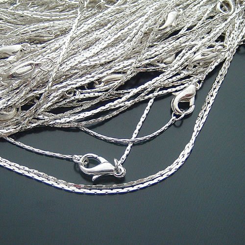 Bamboo Chain Necklace Nickel silver long 40cm Coarse 1mm 2 yuan ain the Accessories/Fashion Jewelry, Necklace category - from Buy2taobao.com to provide professional Taobao agent buy service